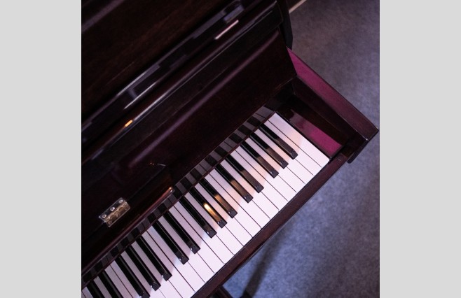 Used Waldstein Polished Mahogany W108 Upright Piano - All Inclusive Premium Package (SN:02401) - Image 9